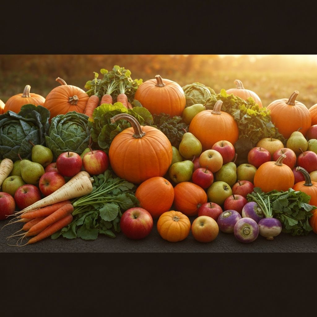 Jesenske sezonske namirnice